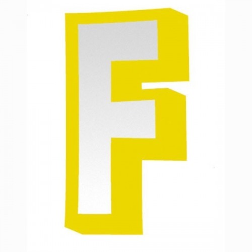 $D LETRAS ADHESIVAS F