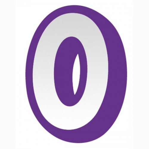 $D LETRAS ADHESIVAS O