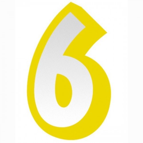 $D NUMEROS ADHESIVOS 6