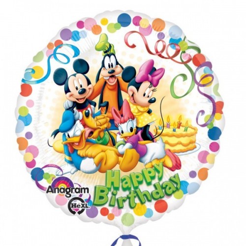   GLOBO 18" FOIL BIRTHDAY MICKEY