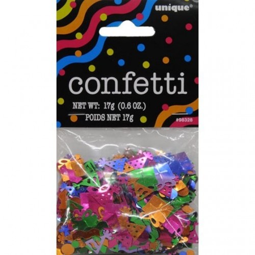 $E CONFETI REGAL CIRCULOS MULTICOLOR 17G