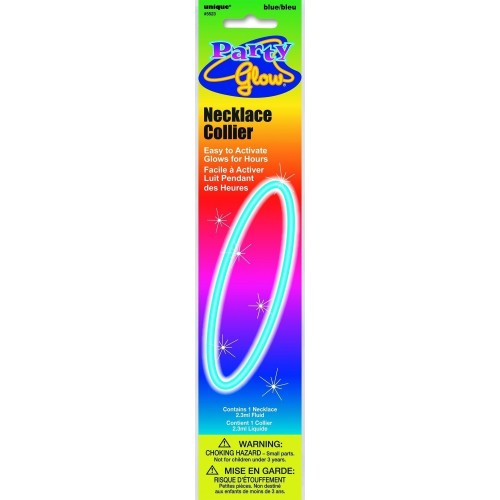 PAQ.1/U COLLAR NEON AZUL 55,8CM