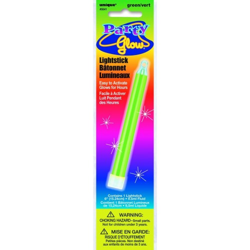 COLGANTE NEON VERDE 15,24CM
