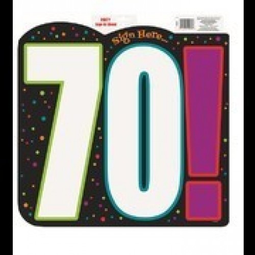  CARTEL SILUETA BIRTHDA N70 43CM