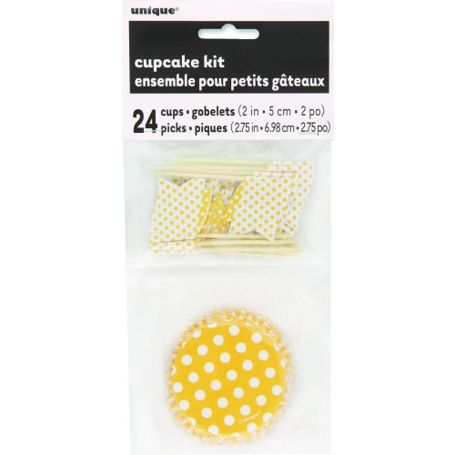 KIT 24/U PICK CAPSULAS TOPOS AMARILLO