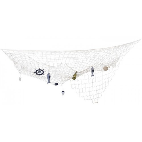   RED DE PESCA BLANCA 3X3MT