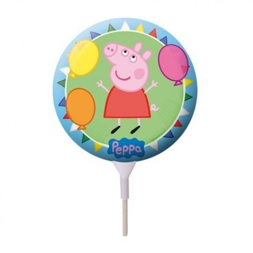 $  GLOBO 9" PALO FOIL FORMA PEPPA PI