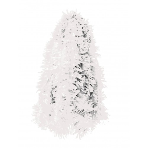   25 COLLARES PLASTICO BLANCO