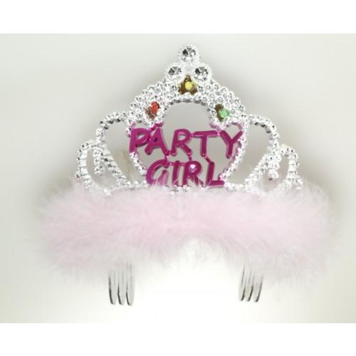 TIARA CON LUZ MARABU ROSA PARTY GIRL