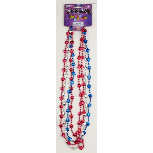PAQ.4/U COLLARES ESTRELLA USA 3 COLORES