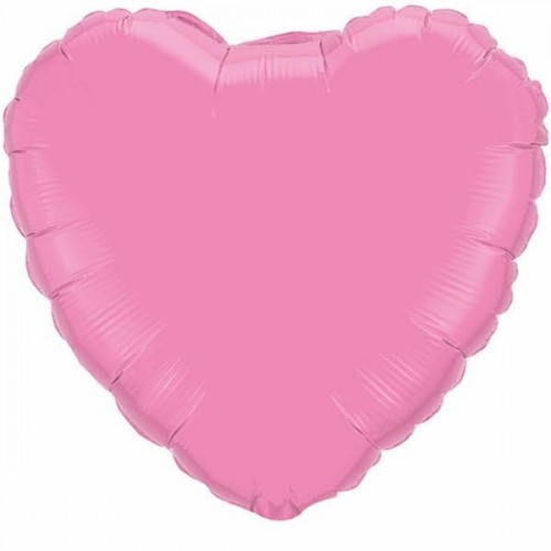   GLOBO 18" FOIL CORAZON ROSA