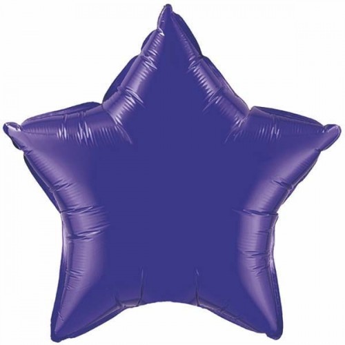   GLOBO 20" FOIL ESTRELLA VIOLETA