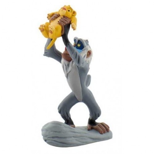 FIGURA TARTA RAFIKI CON SIMBA 10CM