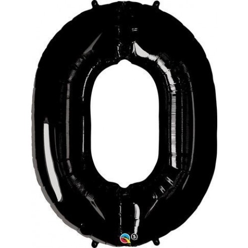  GLOBO 34" FOIL FORMA N0 NEGRO ONIX