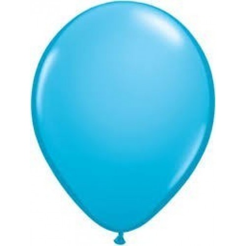   100 GLOBOS 5" LATEX AZUL MEDIO