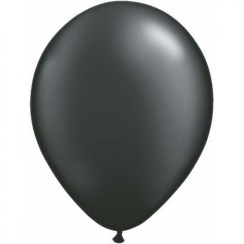 $E 100 GLOBOS 5" LATEX PERL NEGRO ONYX