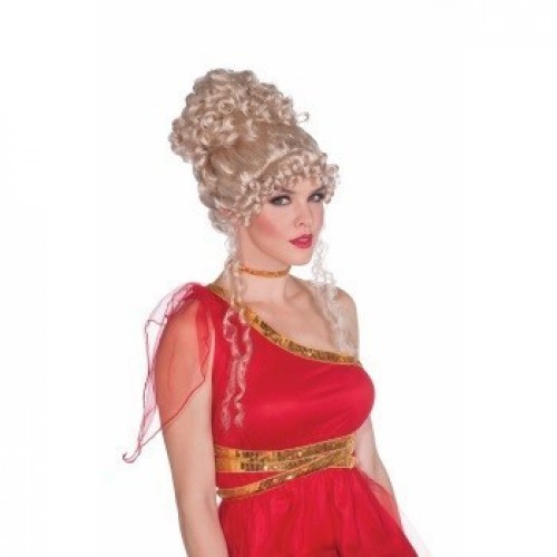 PELUCA RECOGIDO RUBIA DIOSA CELESTIAL