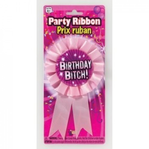 CONDECORACION ROSA BIRTHDAY BITCH