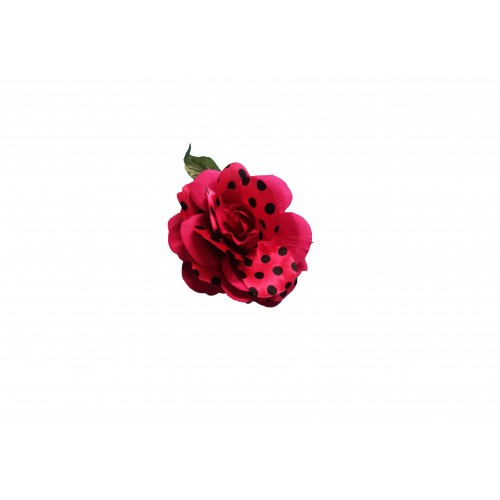 PICK FLOR SEVILLANA GDE FUCSIA LUNARES