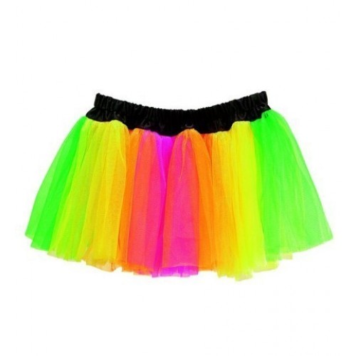  TUTU ADULTO T-UNICA NEON ARCOIRIS