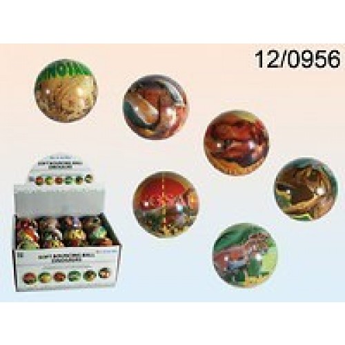 PELOTA SALTARINA DINOSAURIO MOD.SURT 6CM