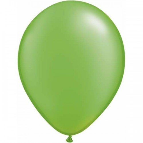 $D 100 GLOBOS 5" LATEX PERLADO VERDE LIM