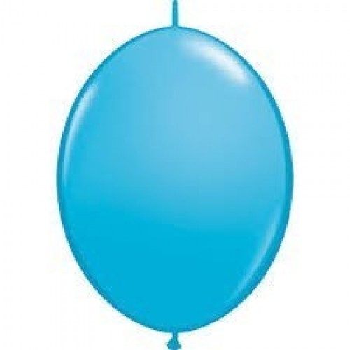   50 GLOBOS 12" QUICKLINK AZUL MEDIO