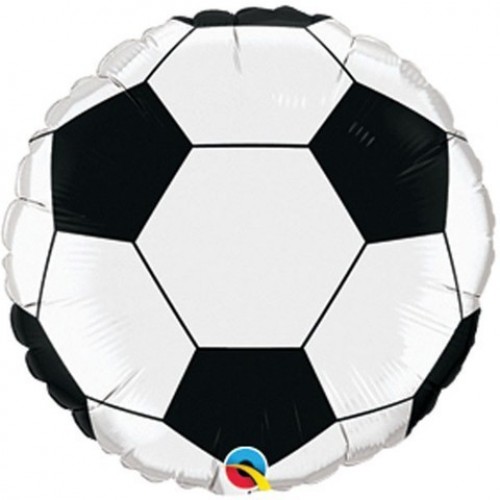 GLOBO 9" PALO FOIL REDOND BALON FUTBOL