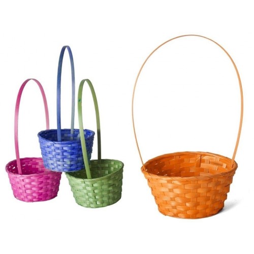 CESTA MIMBRE MED ASA ALTA 4 COLOR SURT