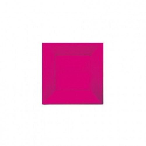 $D 25/U PLATO HONDO 18CM FUCSIA