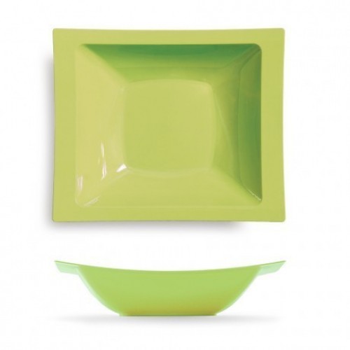 $D 10/U PLATO HONDO 14,5X12 VERDE