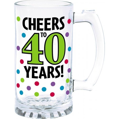 JARRA 40 CUMPLEAÑOS 443ML