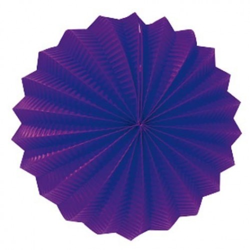 $ D   FAROL ESFERICO VIOLETA 22CM