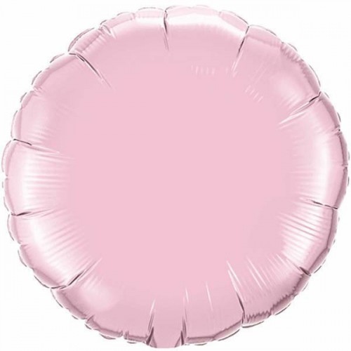   GLOBO 18" FOIL REDONDO ROSA PERLAD
