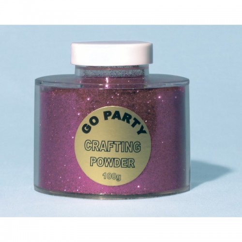 BOTE GLITTER PARA GLOBOS FUCSIA 100GR
