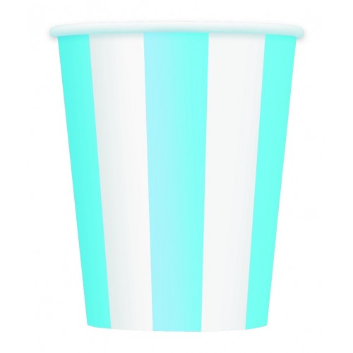  PAQ.6/U VASO RAYA CELESTE 355ML