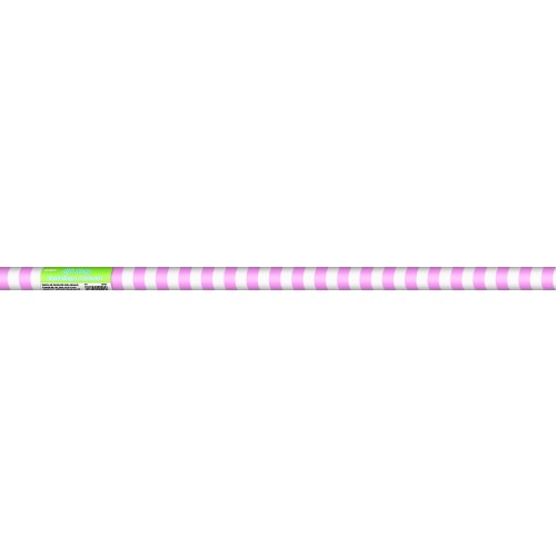 R/PAPEL REGALO RAYAS ROSAS 76X152CM