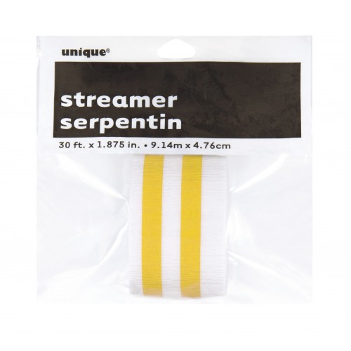 ROLLO CRESPON RAYAS NARANJA 4,76CMX9,14M