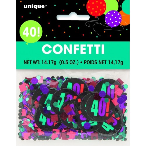  PAQ.CONFETI BIRTHDAY N40 14,17GR
