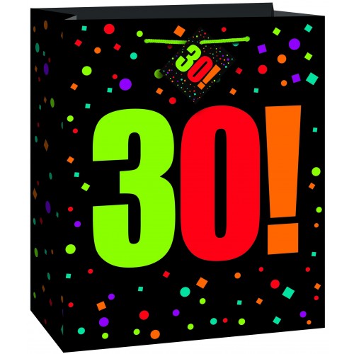  BOLSA REGALO BIRTHDAY N30 27X33CM