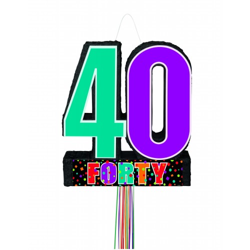 PIÑATA FORMA N40 BIRTHDAY