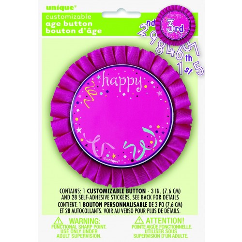CONDECORACION ROSA PERSONALIZABLE N