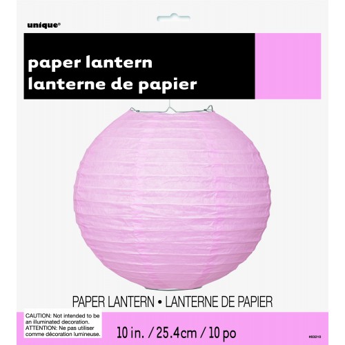   FAROL REDONDO PAPEL ROSA 25,4CM