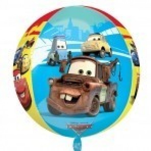 GLOBO 16" FOIL REDONDO ORBZ 3D CARS