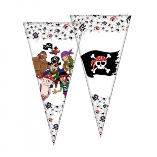   BOLSA CONO PIRATAS 20X40CM