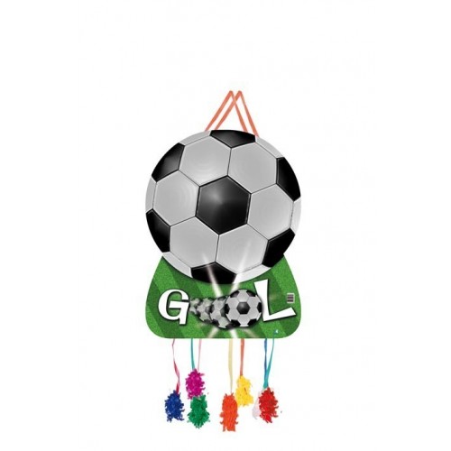   PIÑATA SILUETA FUTBOL GOOL 46X65CM