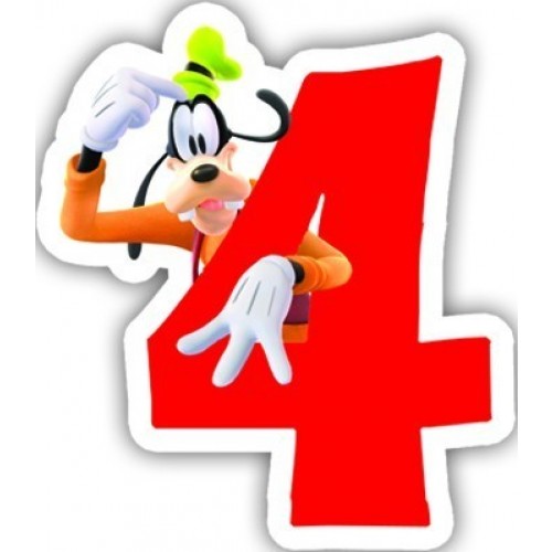  VELA FORMA N4 MICKEY CLUBHOUSE 6CM