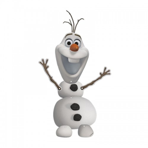 $E SILUETA FORMA OLAF 55CM