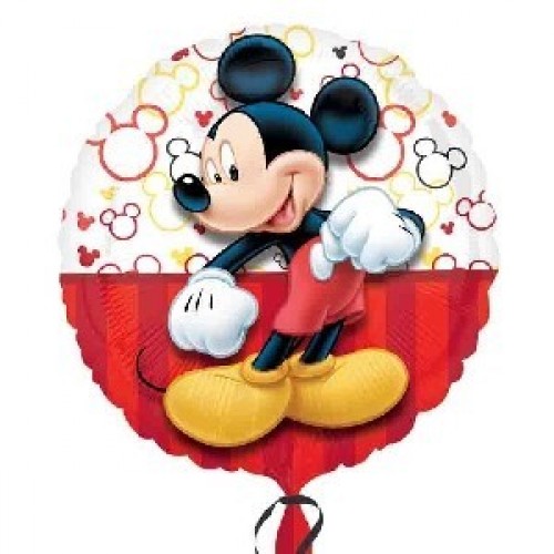   GLOBO 17" FOIL RND MICKEY MOUSE