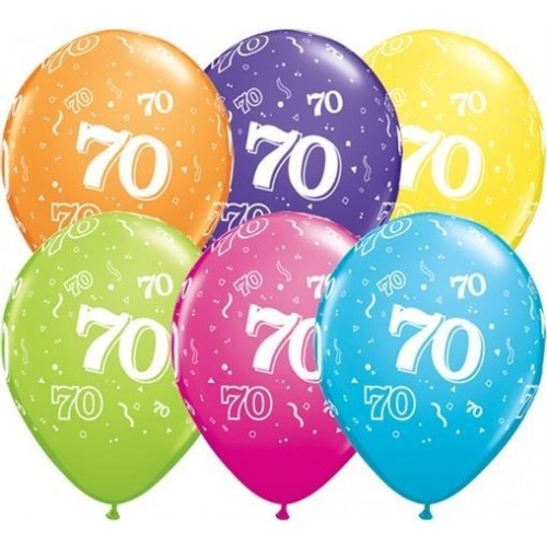 6 GLOBO 11" LATEX N70 COL.SUR